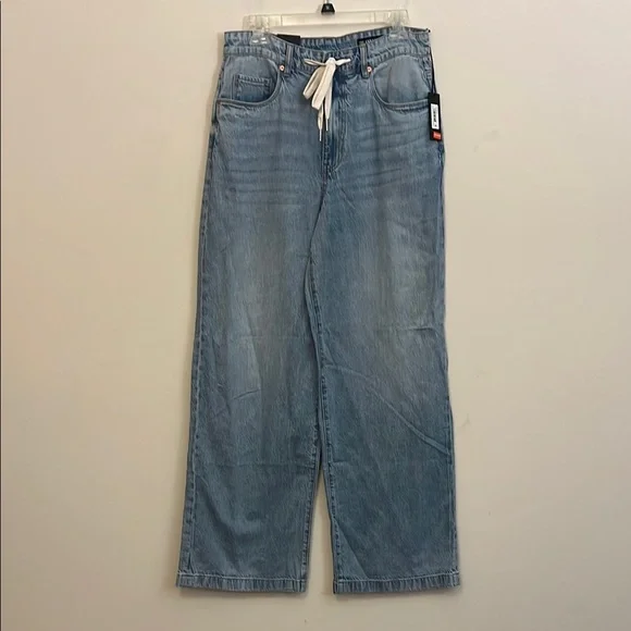 Blank NYC Feel Good Wide Leg Light Blue Jeans Size 27 - Picture 2 of 6